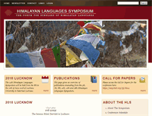 Tablet Screenshot of himalayansymposium.org
